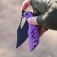 N� Artisan Cutlery Dark Wing Purple Titanium 1887G-BPU
