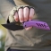 N� Artisan Cutlery Dark Wing Purple Titanium 1887G-BPU