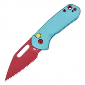 N� CJRB Cutlery Mini Pyrite Blue Aluminium J1933-WEB