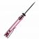 N CJRB Cutlery Mica Pink Aluminium Black Blade J1934-BPK
