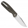 N� CJRB Cutlery Prado OD Green Micarta J1936B-ODG
