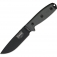 N ESEE 4 Black Plain Blade z pochw Coyote Brown