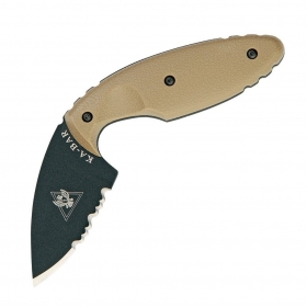 N Ka-Bar TDI Law Enforcement Knife Coyote Brown 1477CB