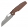 N� Kansept Knives Tenable Tuckamore Brown Micarta B1052A2