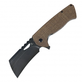 N� Kansept Knives Tenable Leviathan Brown Micarta B1083A4