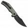 N� Kansept Knives Tenable Orion Green Micarta B1089A3