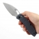 N� Kansept Knives Tenable Heron Gray Diamond G10 B2124V6