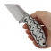 N� Kansept Knives Siafu Black-White G10 G016A4