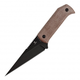 N� Kansept Knives Tenable ToothPik Brown Micarta G020A2