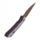 N� Kansept Knives Fenrir Purple Micarta G3034A5