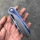 N Kansept Knives Shard Titanium + Timascus K1006A4