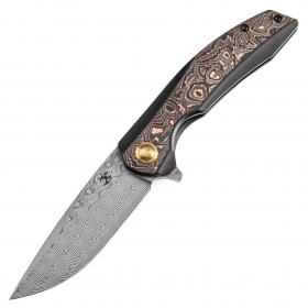 N Kansept Knives Accipiter Copper Carbon Fiber K1007E4