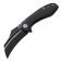 N Kansept Knives KTC 3 Black Titanium K1031A1