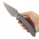 N� Kansept Knives Fenrir Beadblasted Titanium K1034C1