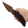 N� Kansept Knives Fenrir Blackwash Titanium K1034C3
