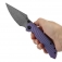 N� Kansept Knives Fenrir Purple Titanium K1034C5