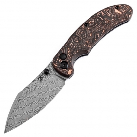 N Kansept Knives Nesstreet Copper Carbon Fiber K1039F7