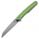 N Kansept Knives Arcus Titanium + Grass Green G10 K1046A2