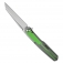 N Kansept Knives Arcus Titanium + Grass Green G10 K1046A2