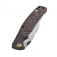 N Kansept Knives Hinterland Titanium + Copper Carbon K1057A4