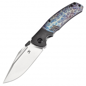 N Kansept Knives Hinterland Lightning Strike Titanium K1057A5