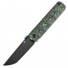 N Kansept Knives BTF Grass Green Carbon Fiber K1064A2