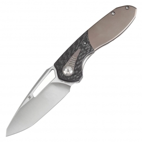 N Kansept Knives Thoth Twill Carbon Fiber K1075T3