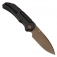 N� Kansept Knives Hazard Blackwah Titanium Rose Blade K1104H2