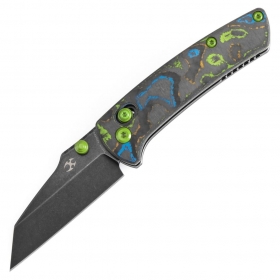 N Kansept Knives Little Main Street Camo Carbon Fiber K2015V4