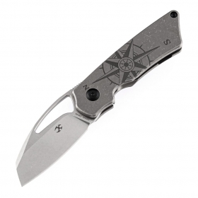 N Kansept Knives Goblin Titainum Compass Print K2016A4