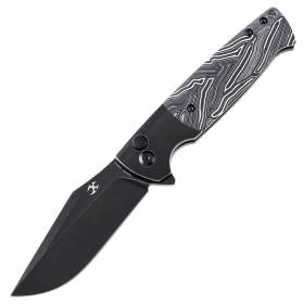 N Kansept Knives Shikari SBL Black Titanium + G10 K2027B1