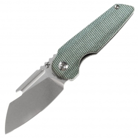 N Kansept Knives Rafe Green Micarta K2048A3