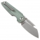 N Kansept Knives Rafe Green Micarta K2048A3