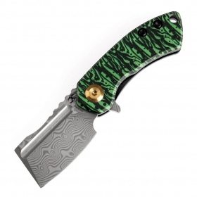 N Kansept Knives Mini Korvid Damascus K3030A12