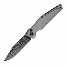 N Kershaw Launch 7 Gray Damascus 7900GRYDAM