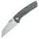 N Kansept Knives Main Street Green Micarta T1015E2