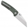 N Kansept Knives Main Street Green Micarta T1015E2