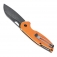 N Kansept Knives Model 6 Orange G10 T1022A4