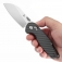 N Kansept Knives Model 6 Twill Carbon Fiber Crossbar T1022V1