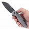 N Kansept Knives Model 6 Black Micarta Crossbar T1022V5