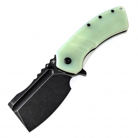 N Kansept Knives XL Korvid Jade G10 T1030A3