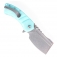 N Kansept Knives XL Korvid Tiffany Blue G10 T1030A7