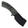 N Kansept Knives XL Korvid Green Micarta T1030B4