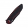 N Kansept Knives Prometheus Black and Red G10 T1040A1