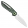 N Kansept Knives Prometheus Green Micarta T1040A2