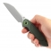 N Kansept Knives Prometheus Green Micarta T1040A2