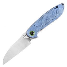 N Kansept Knives Prometheus Blue Micarta T1040A3