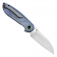 N Kansept Knives Prometheus Blue Micarta T1040A3