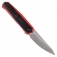 N Kansept Knives Integra Red and Black G10 T1042A3