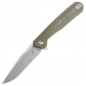 N Kansept Knives Qilin Olive Green G10 T1047A2